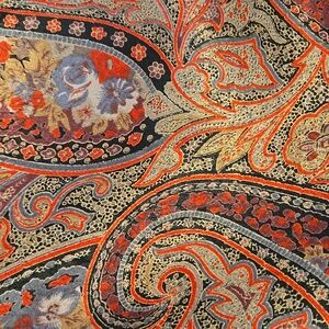 Floral Paisley Long Scarf